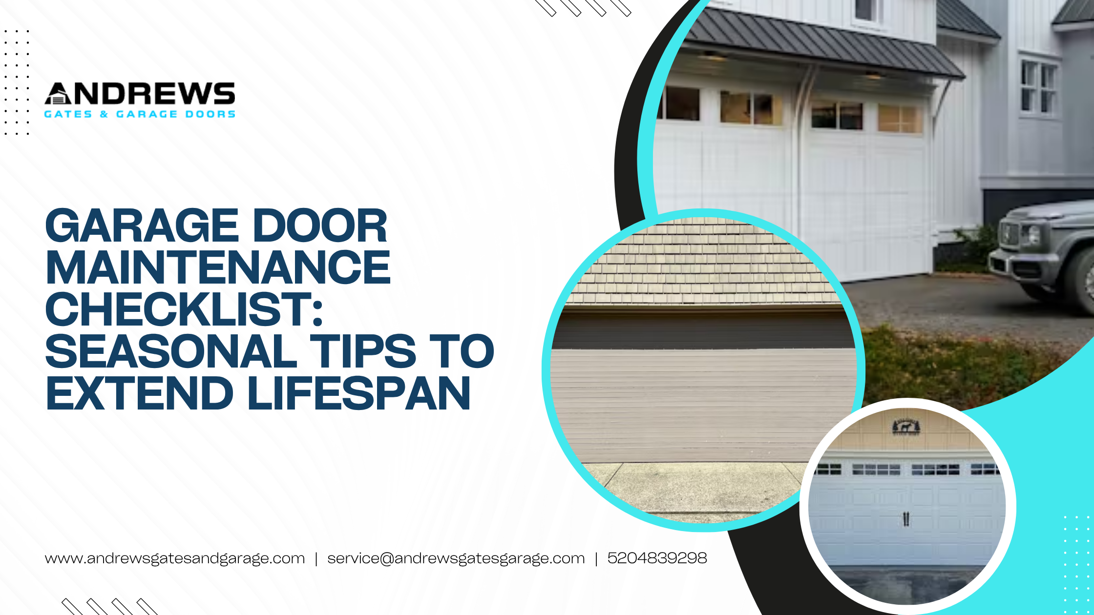 Garage Door Maintenance Checklist: Seasonal Tips to Extend Lifespan